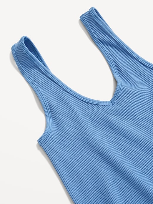 Fundamentals Ribbed Seamless Reversible Tank in Vintage Blue - Tennessee  Jane