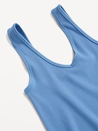 View large product image 3 of 6. Rib-Knit Seamless Tank Top