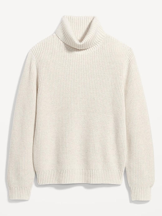 Image number 7 showing, Cable-Knit Turtleneck Sweater