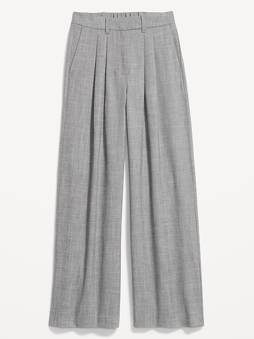 Image number 4 showing, Extra High-Waisted Taylor Super Wide-Leg Trouser Suit Pants