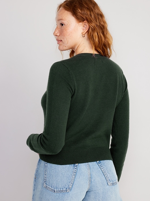 Image number 2 showing, SoSoft Crop Cardigan Sweater