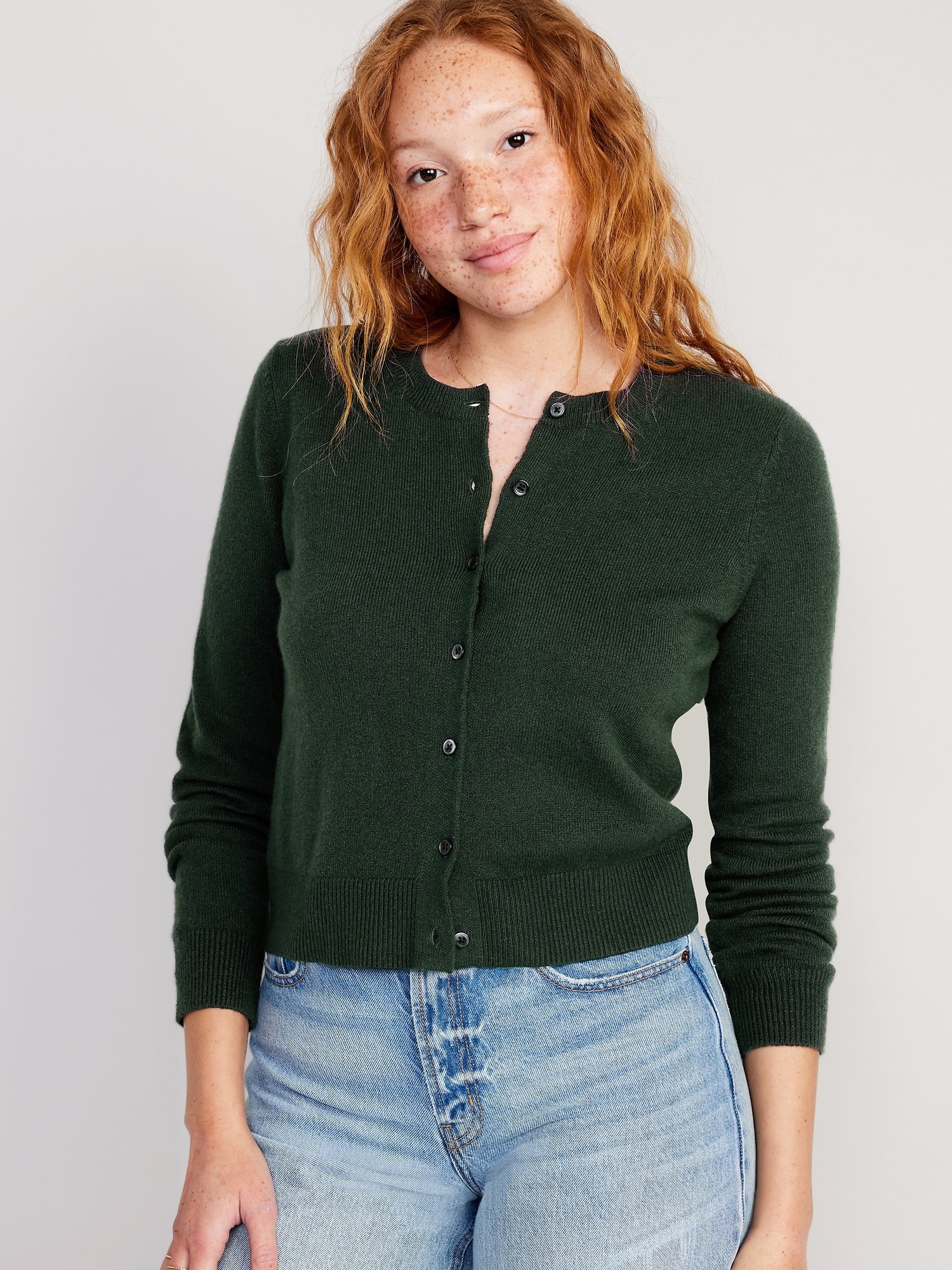 SoSoft Cropped Cardigan Sweater for Women | Old Navy