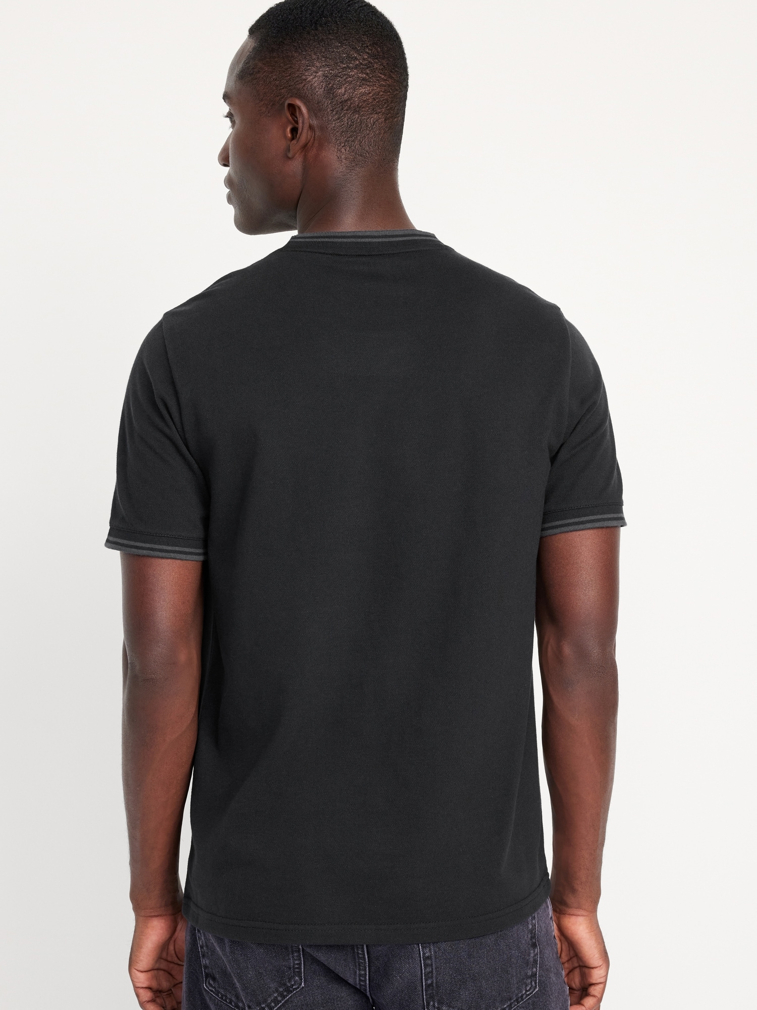 Textured Pique T-Shirt for Men | Old Navy