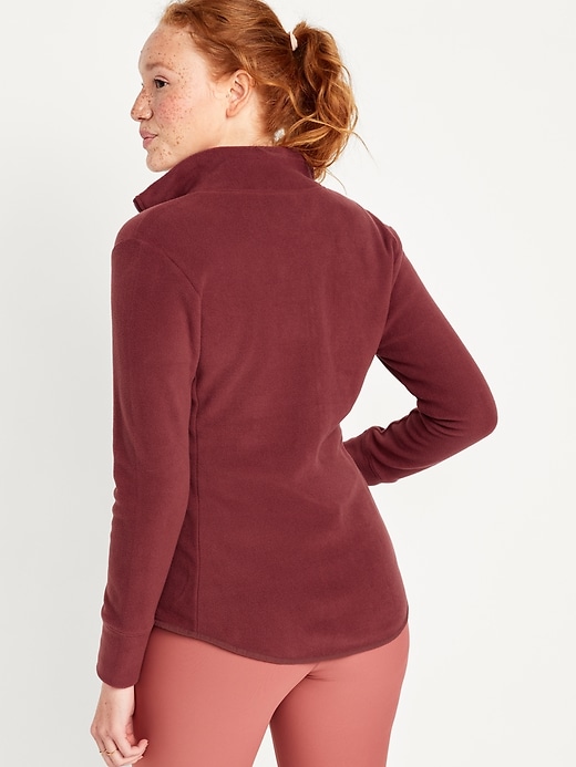 Image number 2 showing, Microfleece Zip Jacket