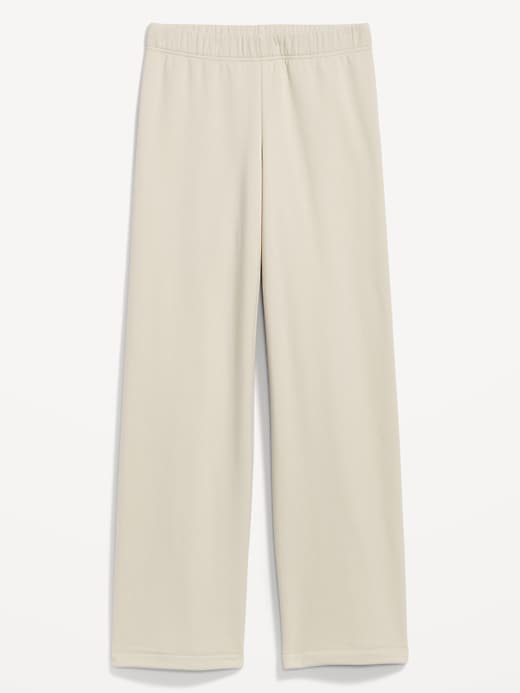 Image number 4 showing, High Waisted Fleece-Lined Wide Leg Leggings for Women