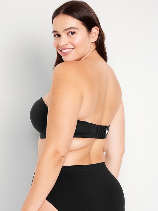 Low-Coverage Convertible Strapless Underwire Bra