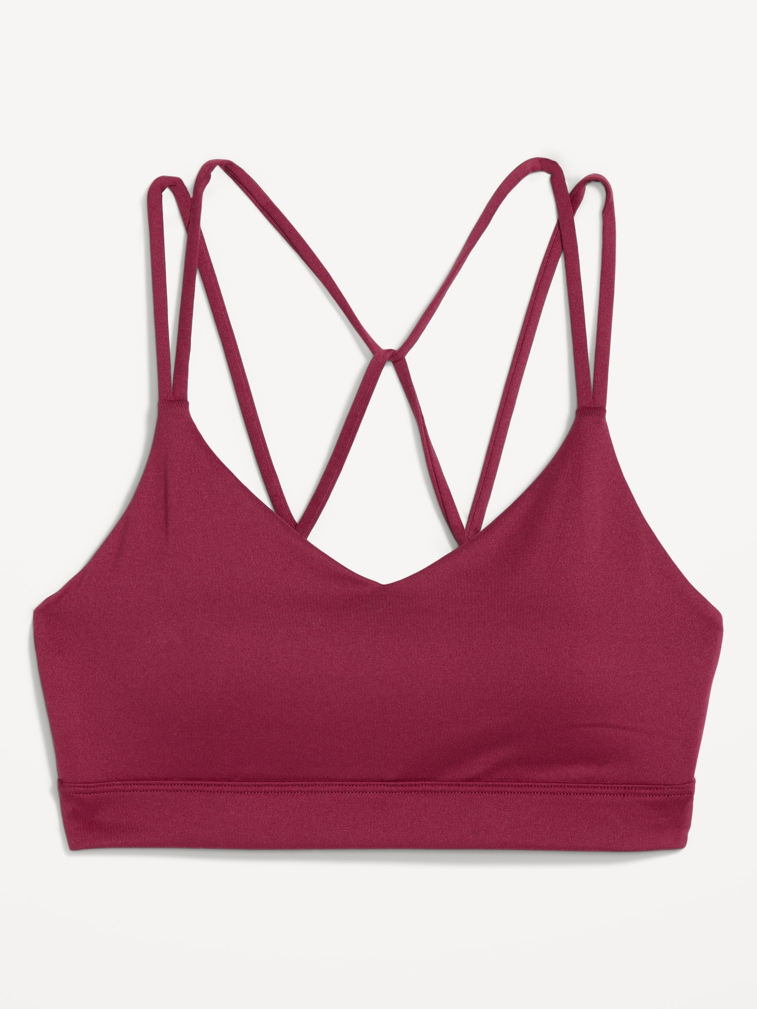 💕Old Navy Support Strappy Sports Bra size Small  Strappy sports bras, Sports  bra sizing, Sports bra