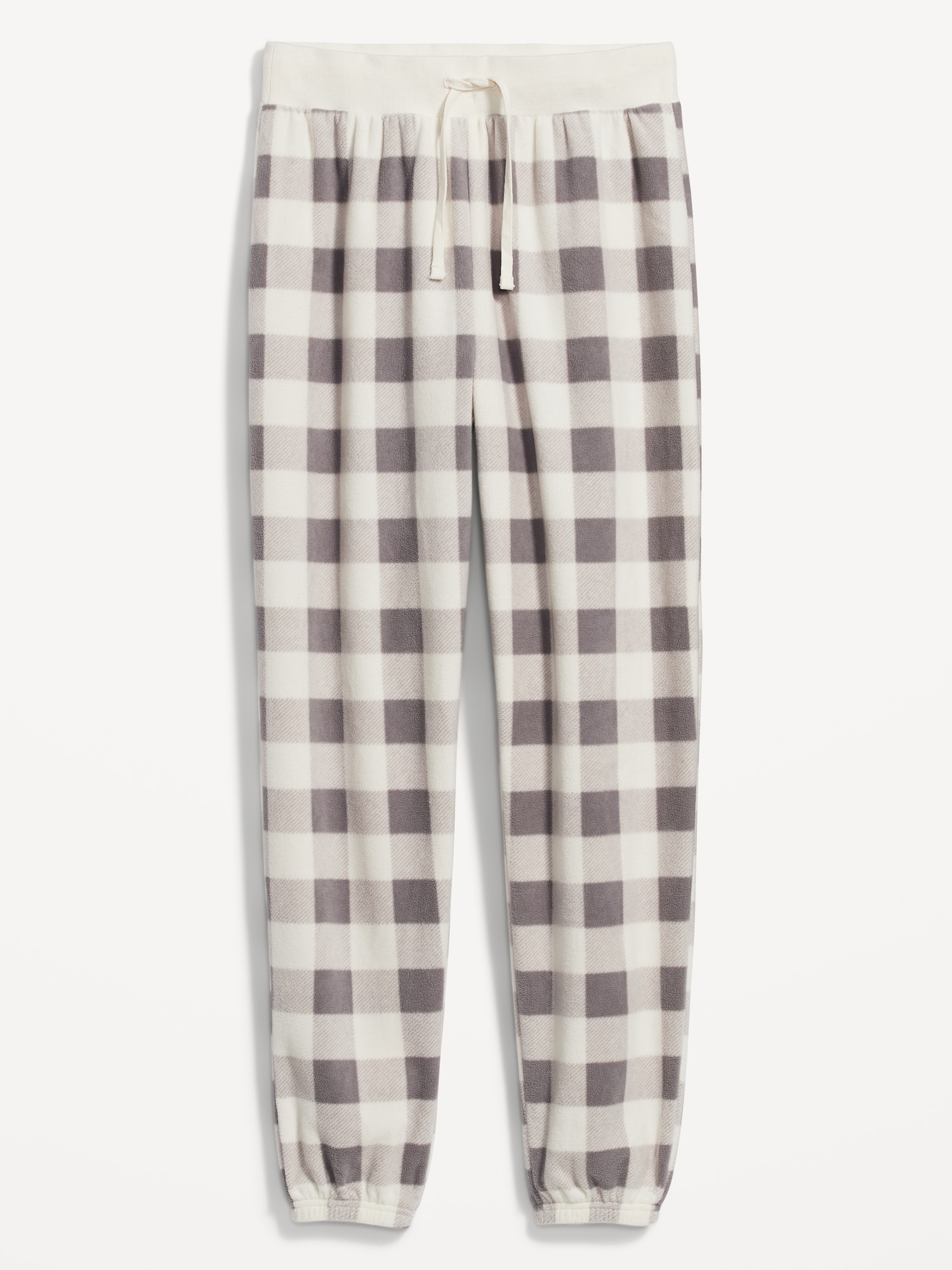 Black and white discount fleece pajama pants