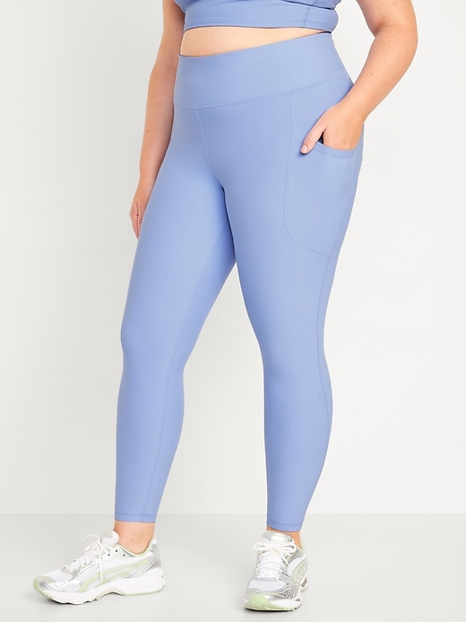 Old Navy Active Powersoft Leggings Blue Size M - $16 (46% Off Retail) -  From Natalie