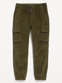 View large product image 4 of 5. Corduroy Cargo Jogger Pants for Boys