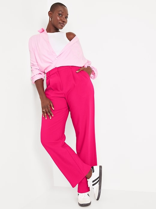 Image number 3 showing, Extra High-Waisted Taylor Trouser Straight Pants