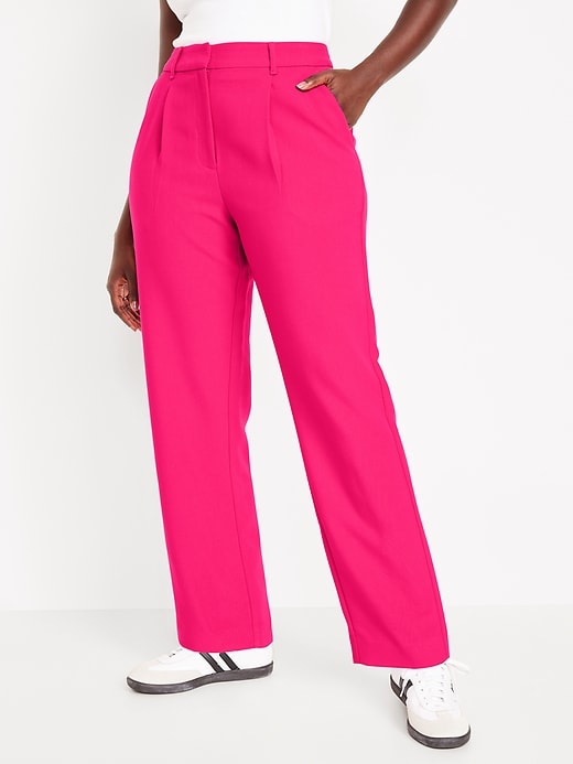 Image number 5 showing, Extra High-Waisted Taylor Trouser Straight Pants