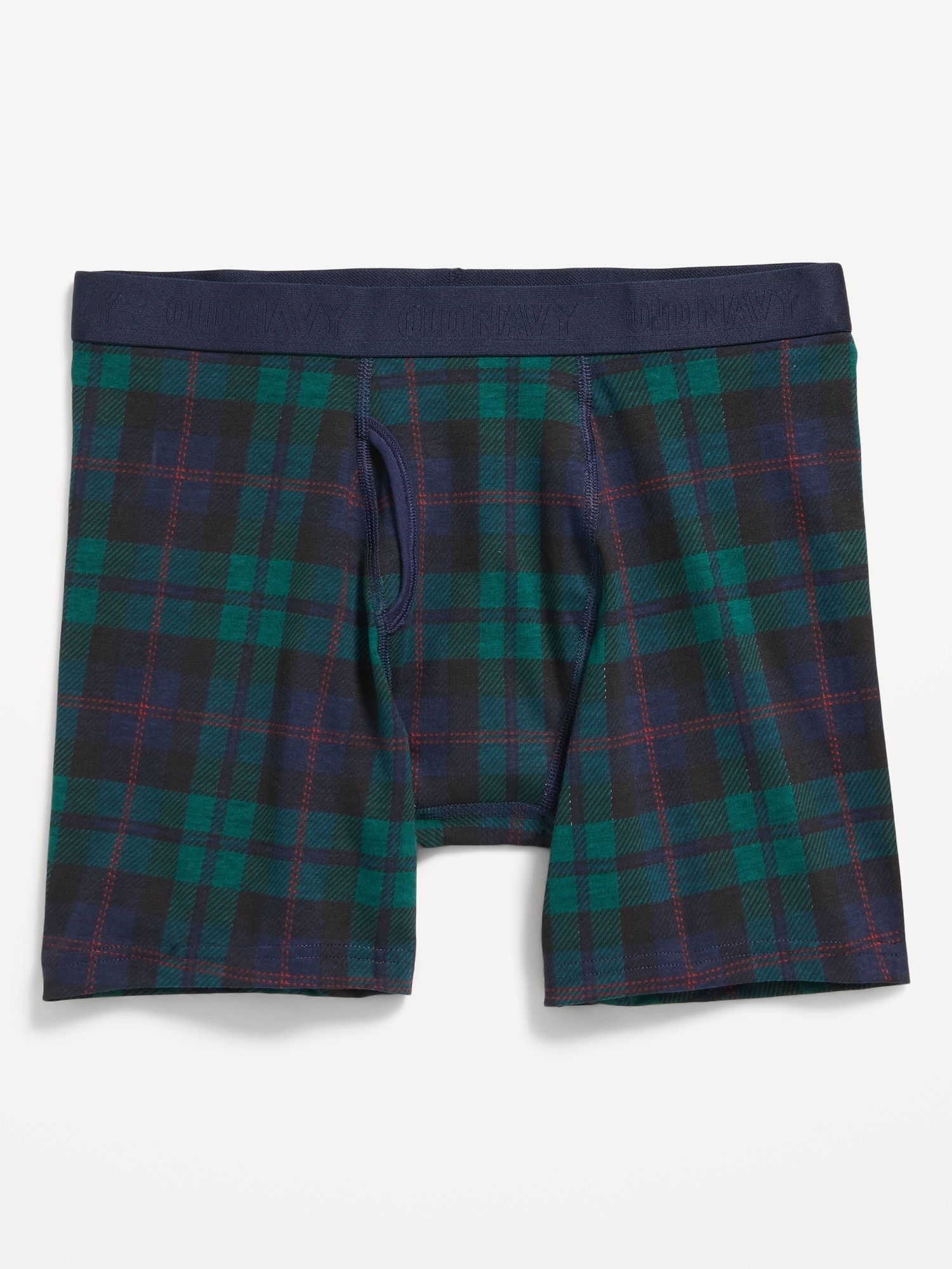 Printed Built-In Flex Boxer-Brief Underwear for Men -- 6.25-inch