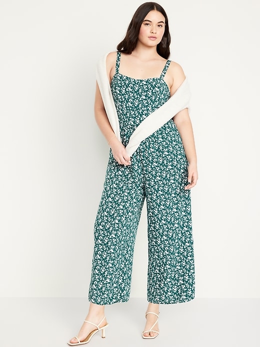 Image number 4 showing, Fit & Flare Cami Jumpsuit