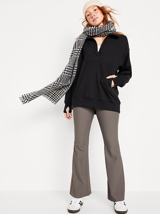 Image number 6 showing, Dynamic Fleece Oversized Half Zip Tunic