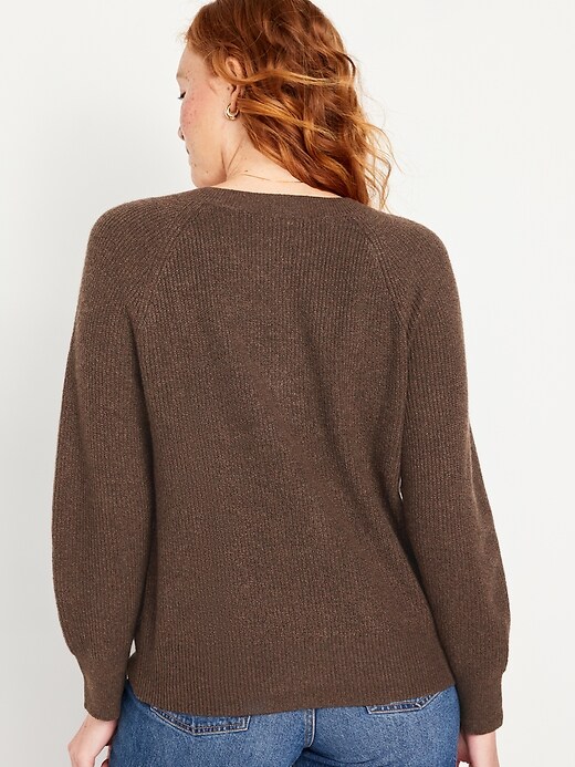 SoSoft Loose V-Neck Sweater | Old Navy