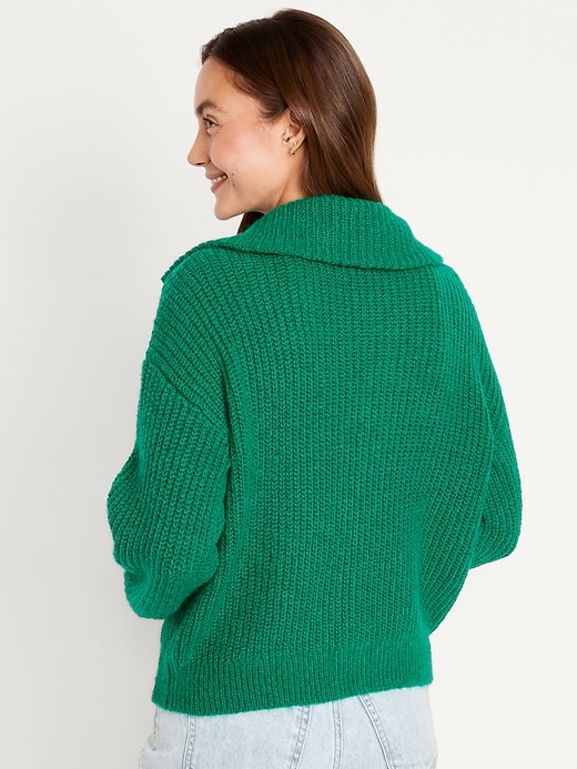 Image number 2 showing, Full-Zip Cardigan Sweater