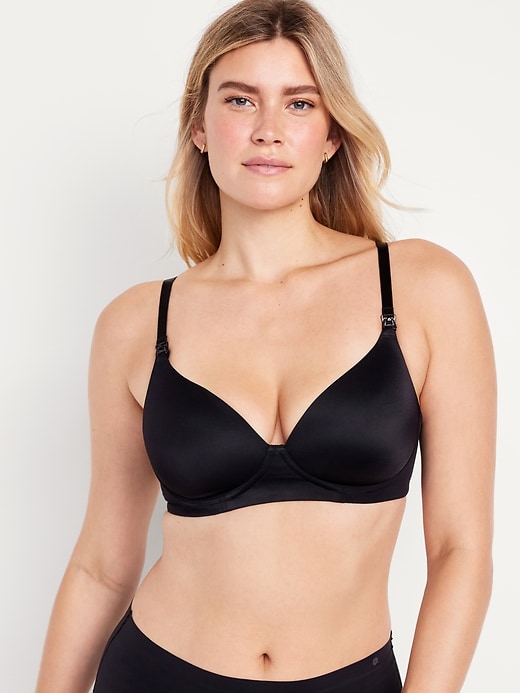 View large product image 1 of 4. Maternity Full-Coverage Soft-Knit Nursing Bra