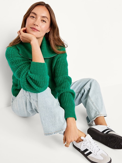 Image number 3 showing, Full-Zip Cardigan Sweater