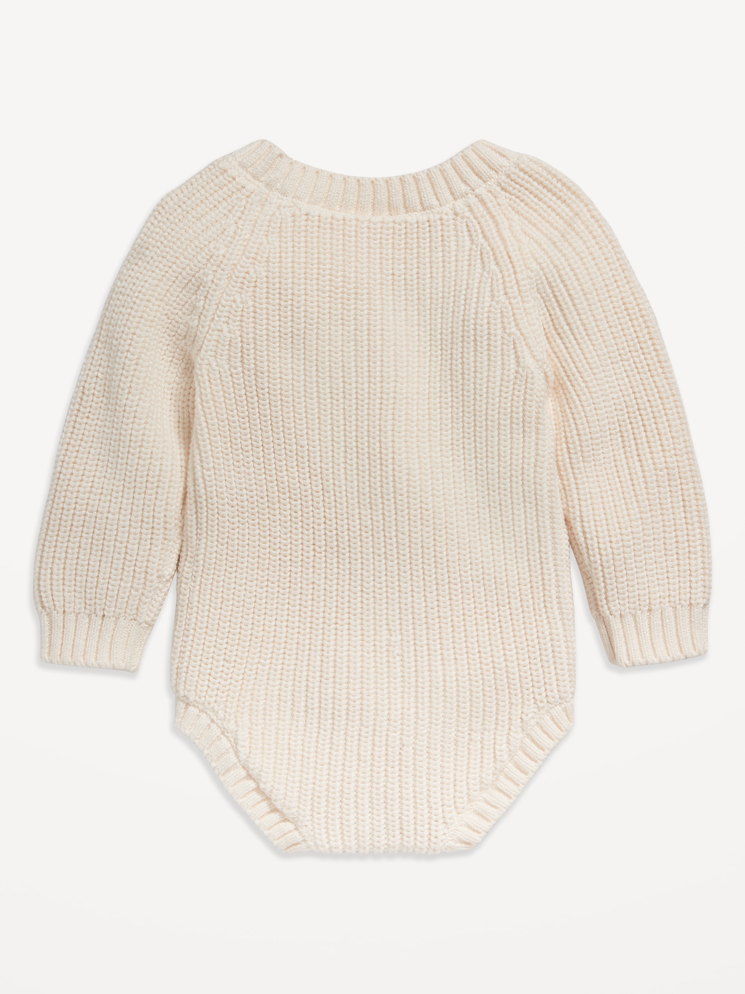 Sweater-Knit Organic-Cotton Bodysuit for Baby | Old Navy