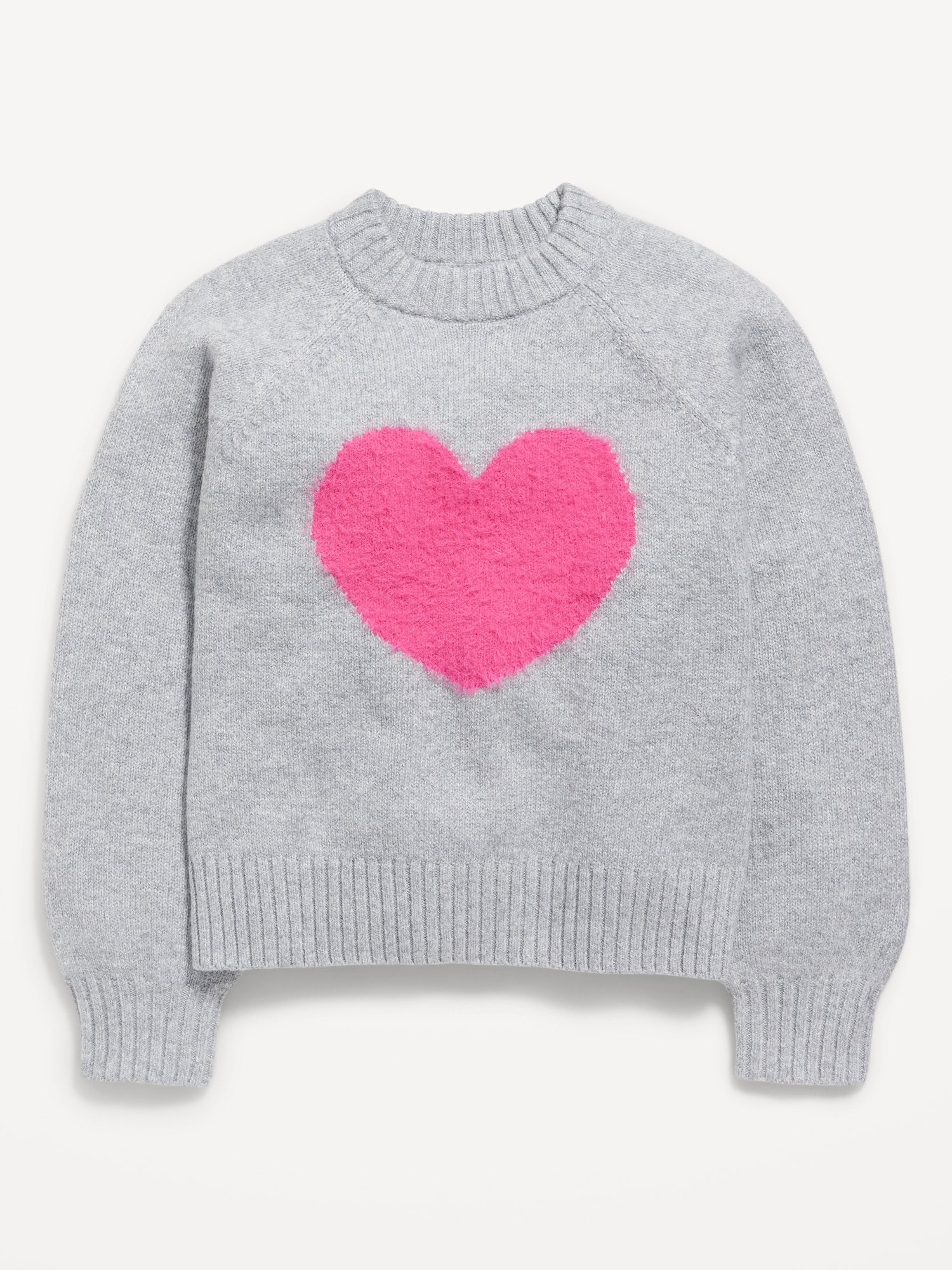 Cozy Mock-Neck Graphic Pullover Sweater for Girls | Old Navy
