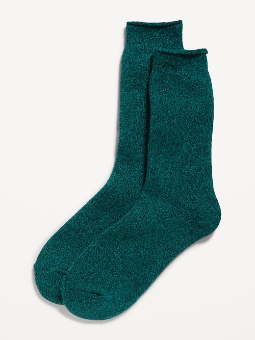 View large product image 1 of 1. Cozy-Lined Crew Socks
