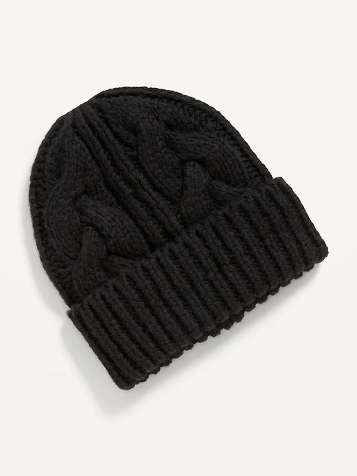 Wide Cuff Beanie Hat For Women | Old Navy