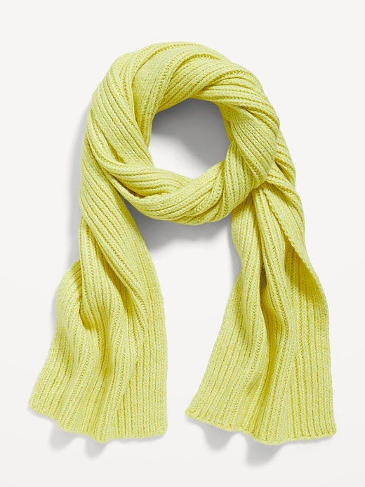 View large product image 2 of 2. Rib-Knit Scarf for Women