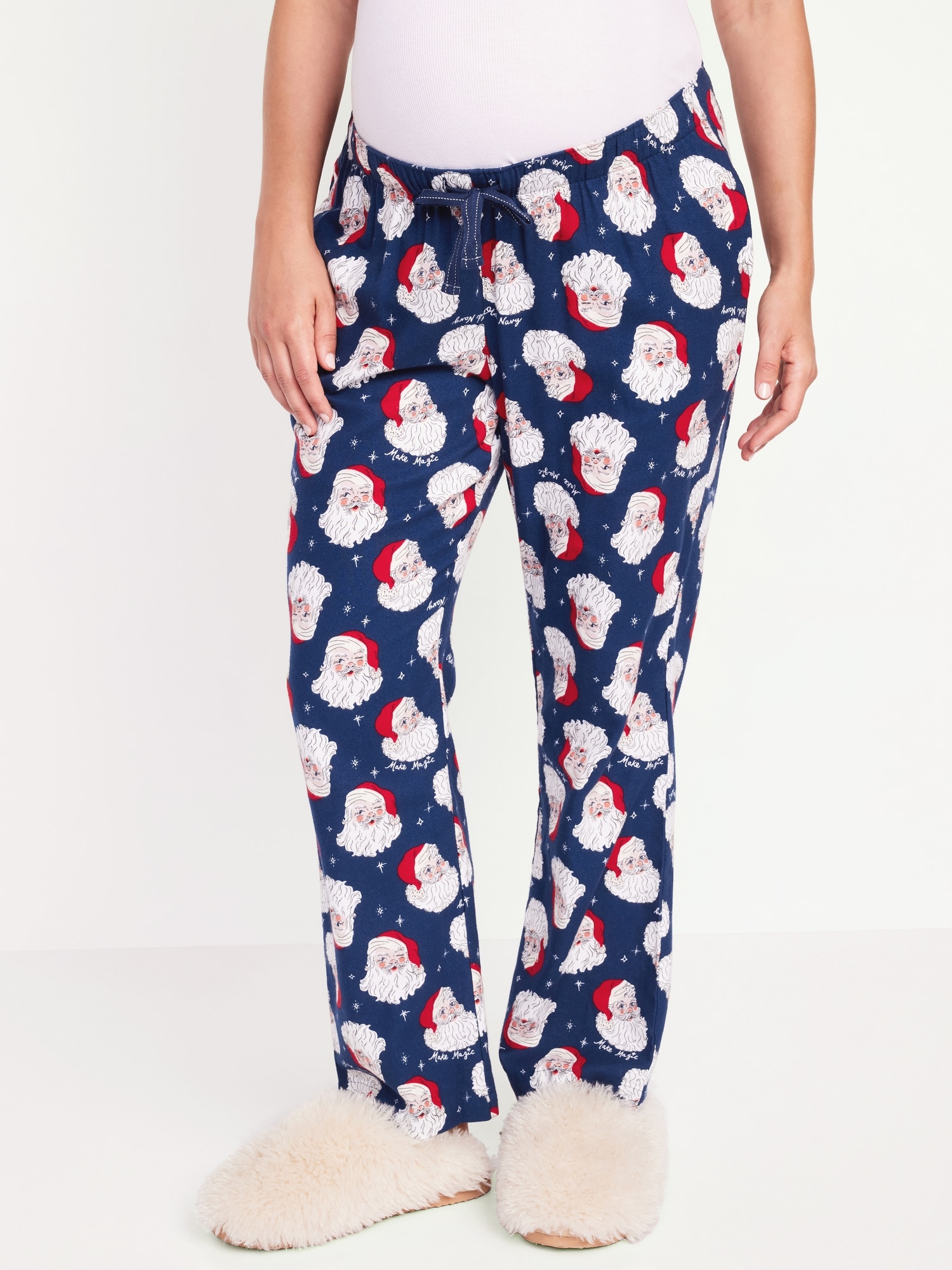 Maternity Matching Flannel Pajama Pants