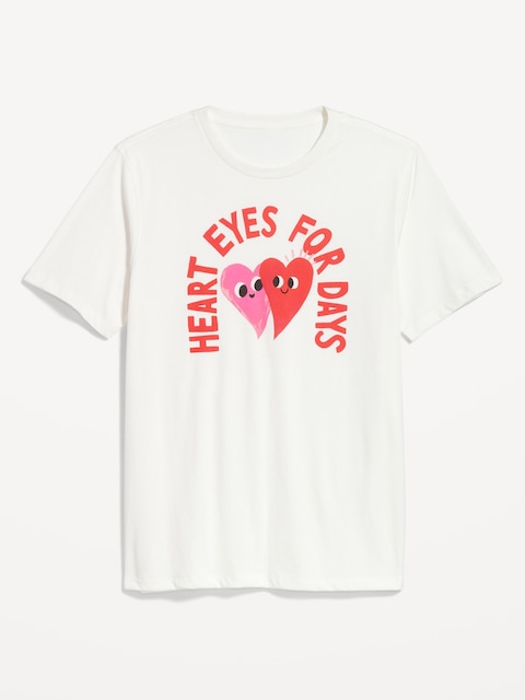 Matching Valentine-Graphic T-Shirt