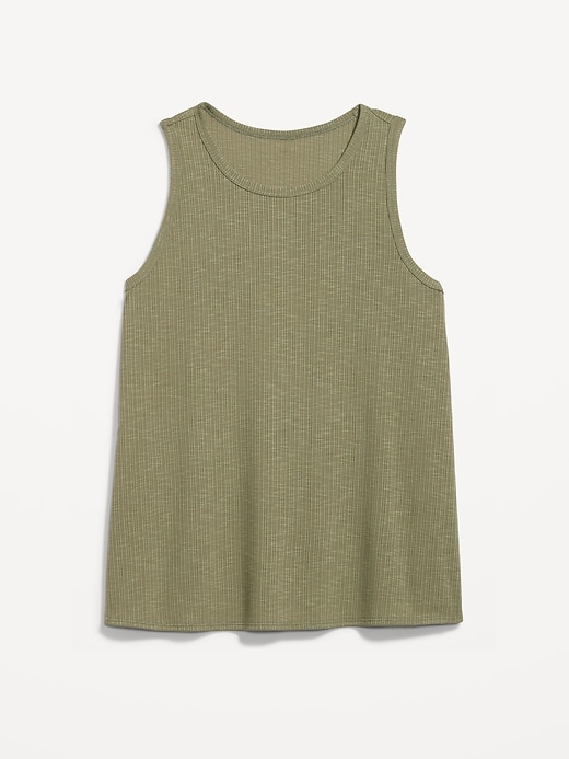 Old Navy Luxe Swing Tank Top for Women silver - 790940032