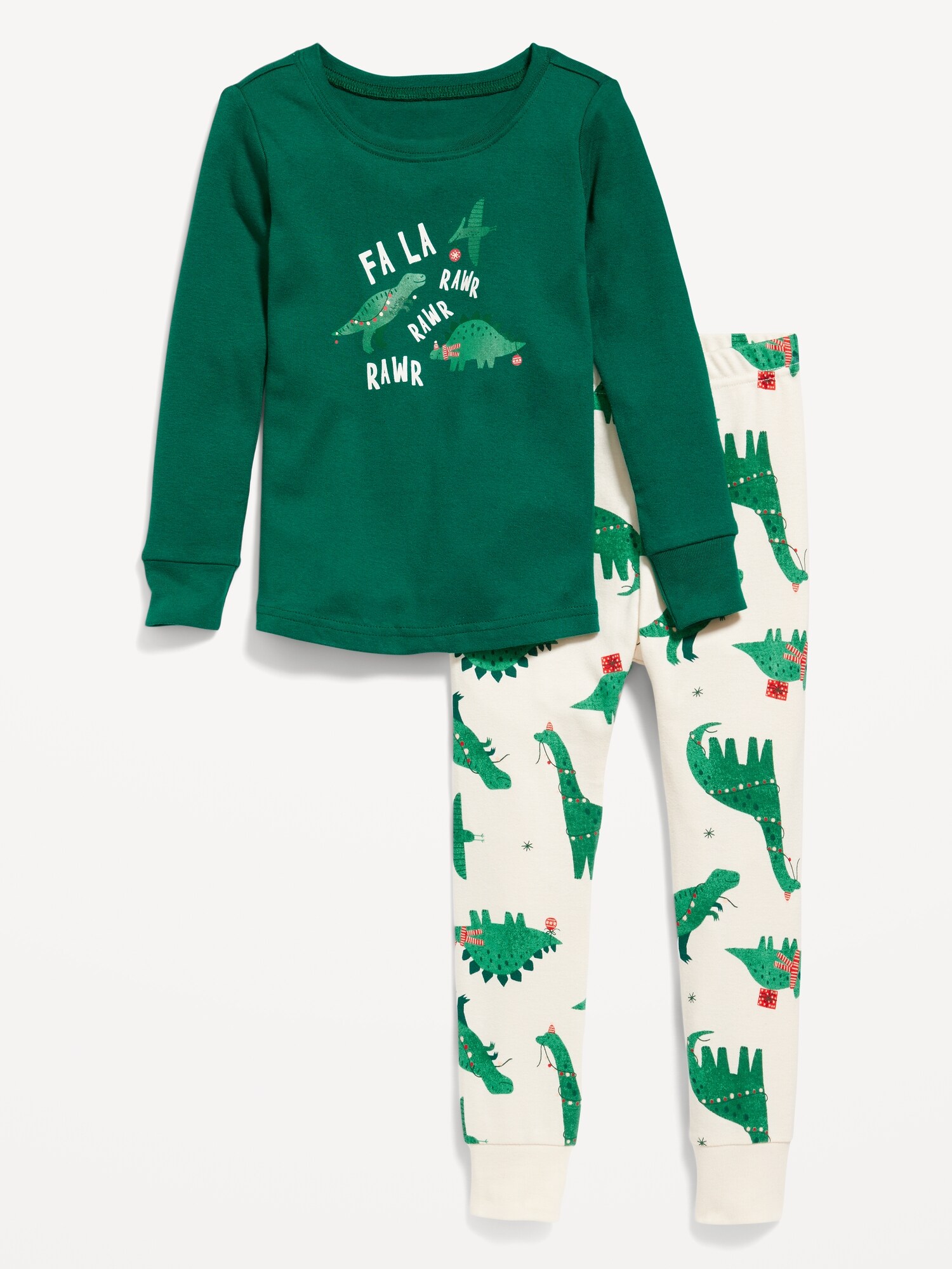 Dinosaur christmas 2025 pajamas old navy