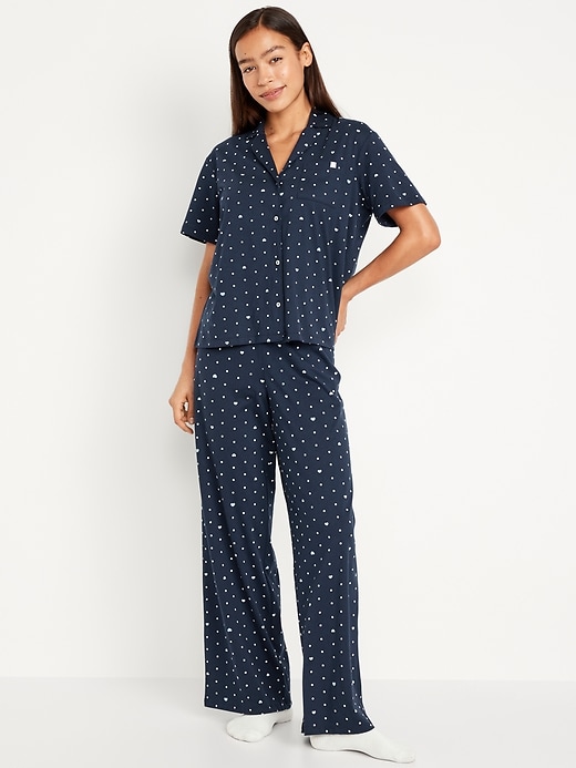 Image number 1 showing, Jersey Pajama Set