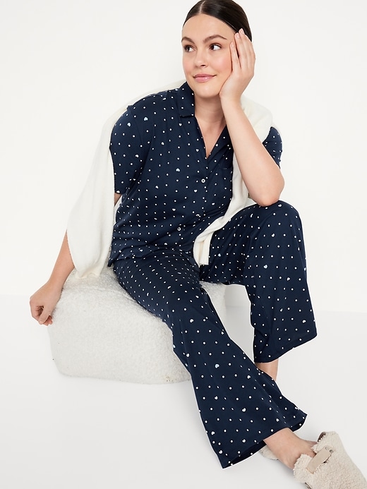 Image number 3 showing, Jersey Pajama Set