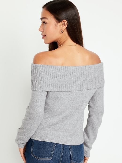 SoSoft Off-Shoulder Sweater | Old Navy