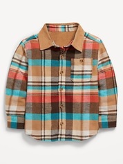 Old Navy Blue Grey Plaid LS Shirt Boys – Revived Clothing Exchange