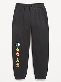 View large product image 4 of 4. Gender-Neutral Licensed Graphic Jogger Sweatpants for Kids
