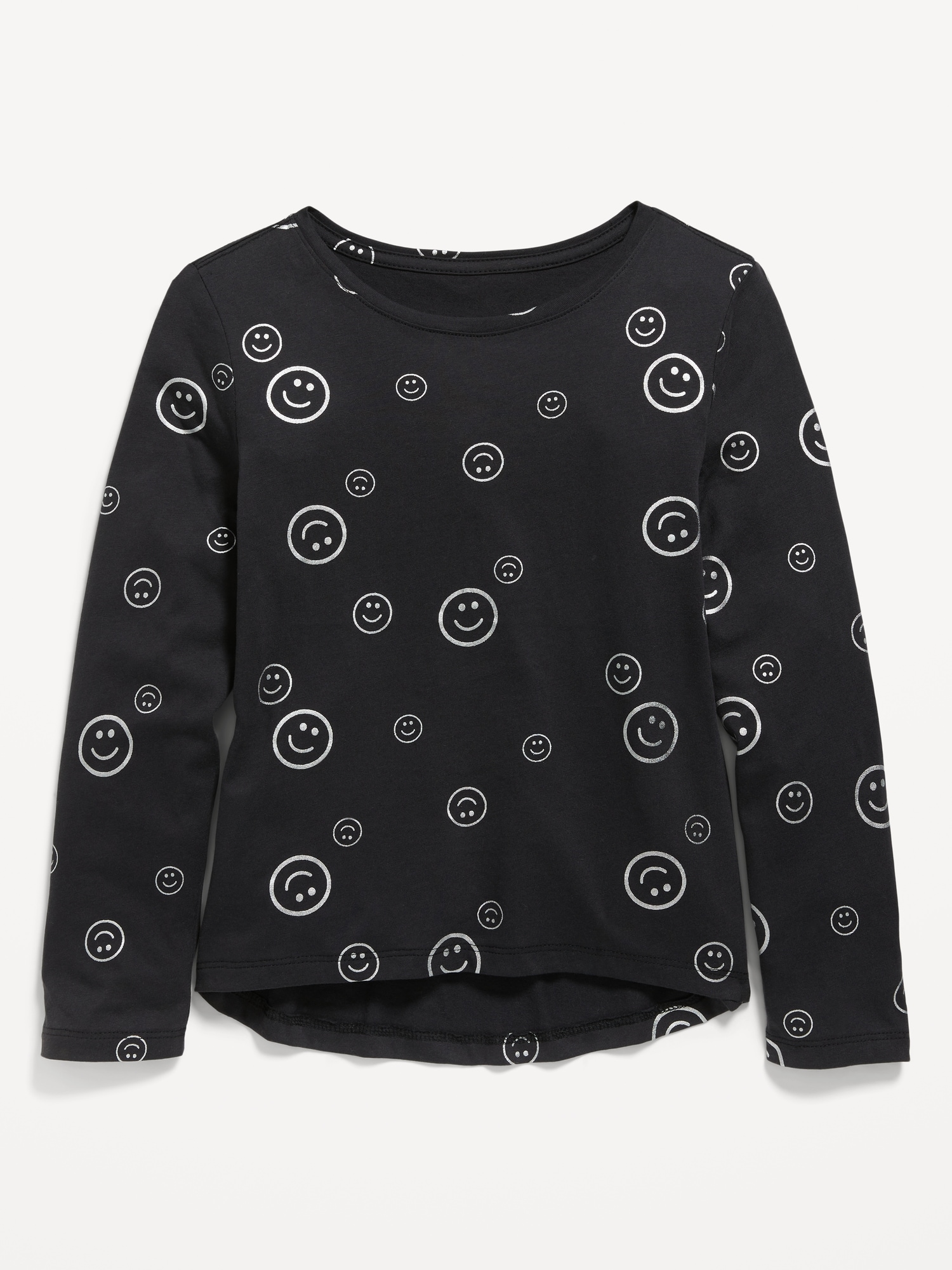 Softest Long-Sleeve Printed T-Shirt for Girls