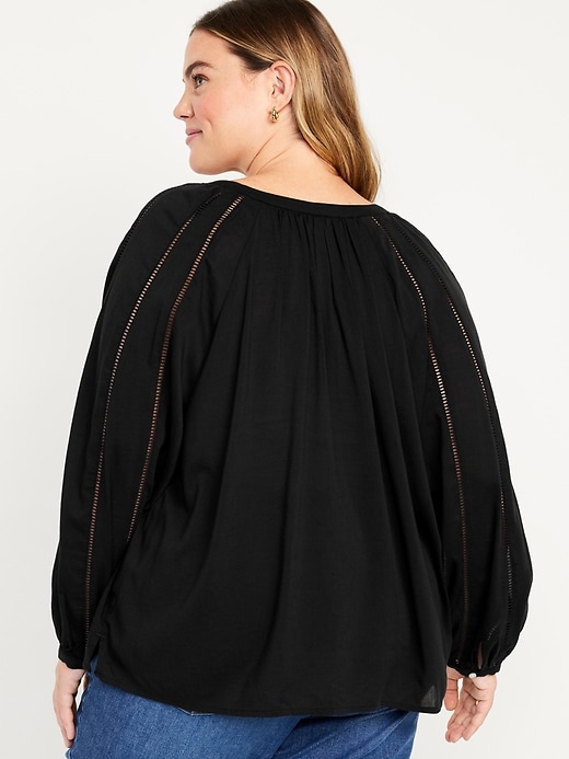 Image number 8 showing, Button-Down Boho Blouse
