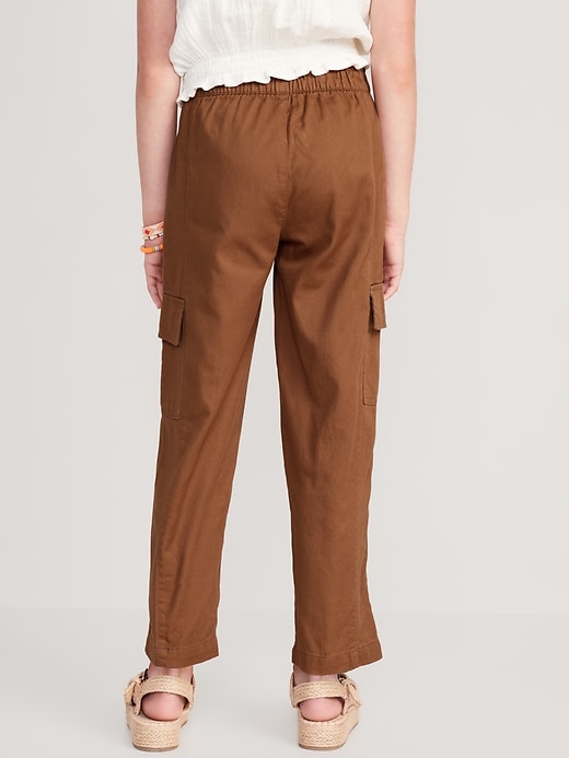 View large product image 2 of 4. Loose Twill Cargo Pants for Girls