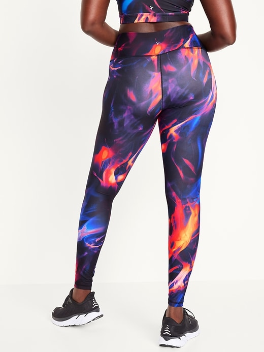 torrid, Pants & Jumpsuits, Black And Purple Galaxy Wicking Active Legging