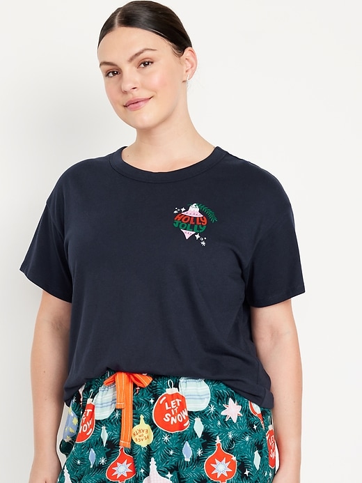 Image number 5 showing, Matching Holiday-Graphic T-Shirt