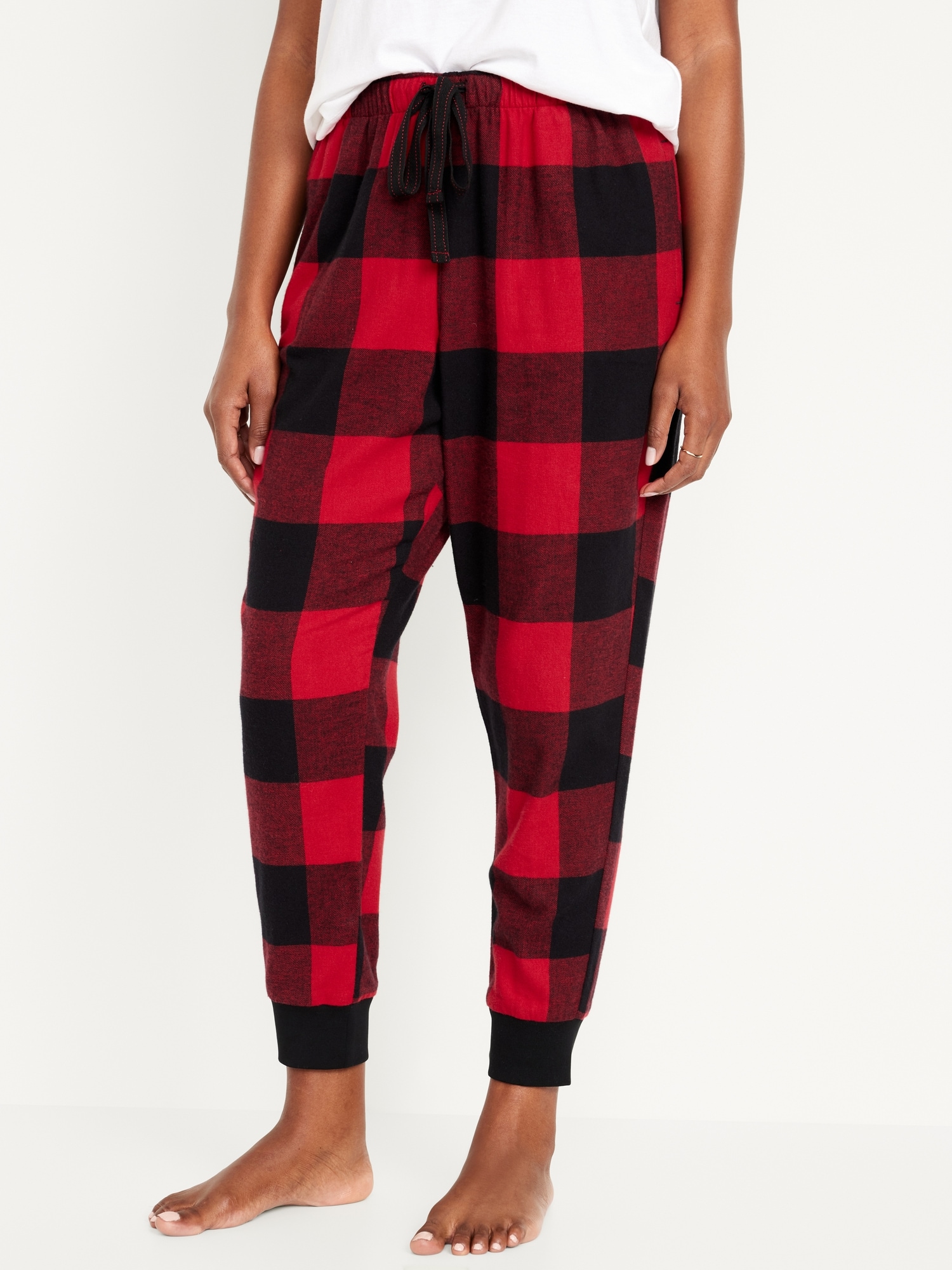 Buffalo Plaid Check Scotland Pink Lightweight Pajama Pants For Women Ladies  Night Pants Wear for Adults X-Small at  Women's Clothing store