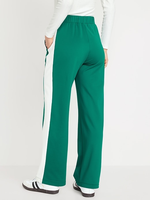 Image number 2 showing, High-Waisted Brushed PowerSoft Track Pants