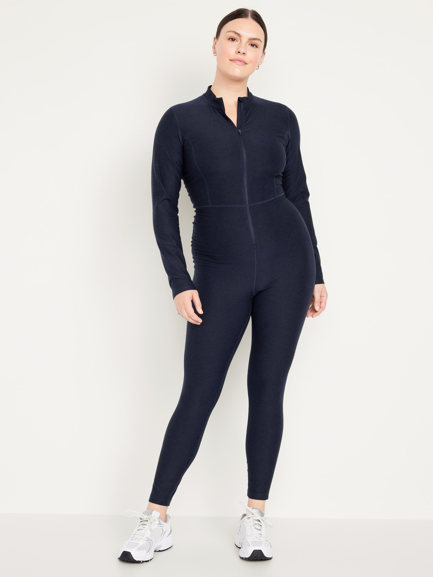 Cloud+ Long-Sleeve Zip Bodysuit | Old Navy