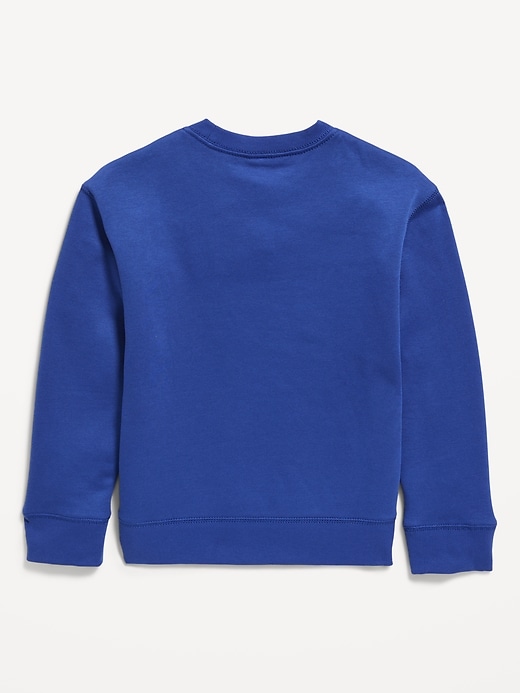View large product image 2 of 2. Long-Sleeve Crew-Neck Sweatshirt for Boys