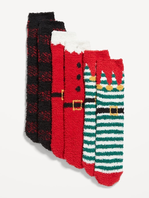 View large product image 1 of 1. Cozy Socks 3-Pack