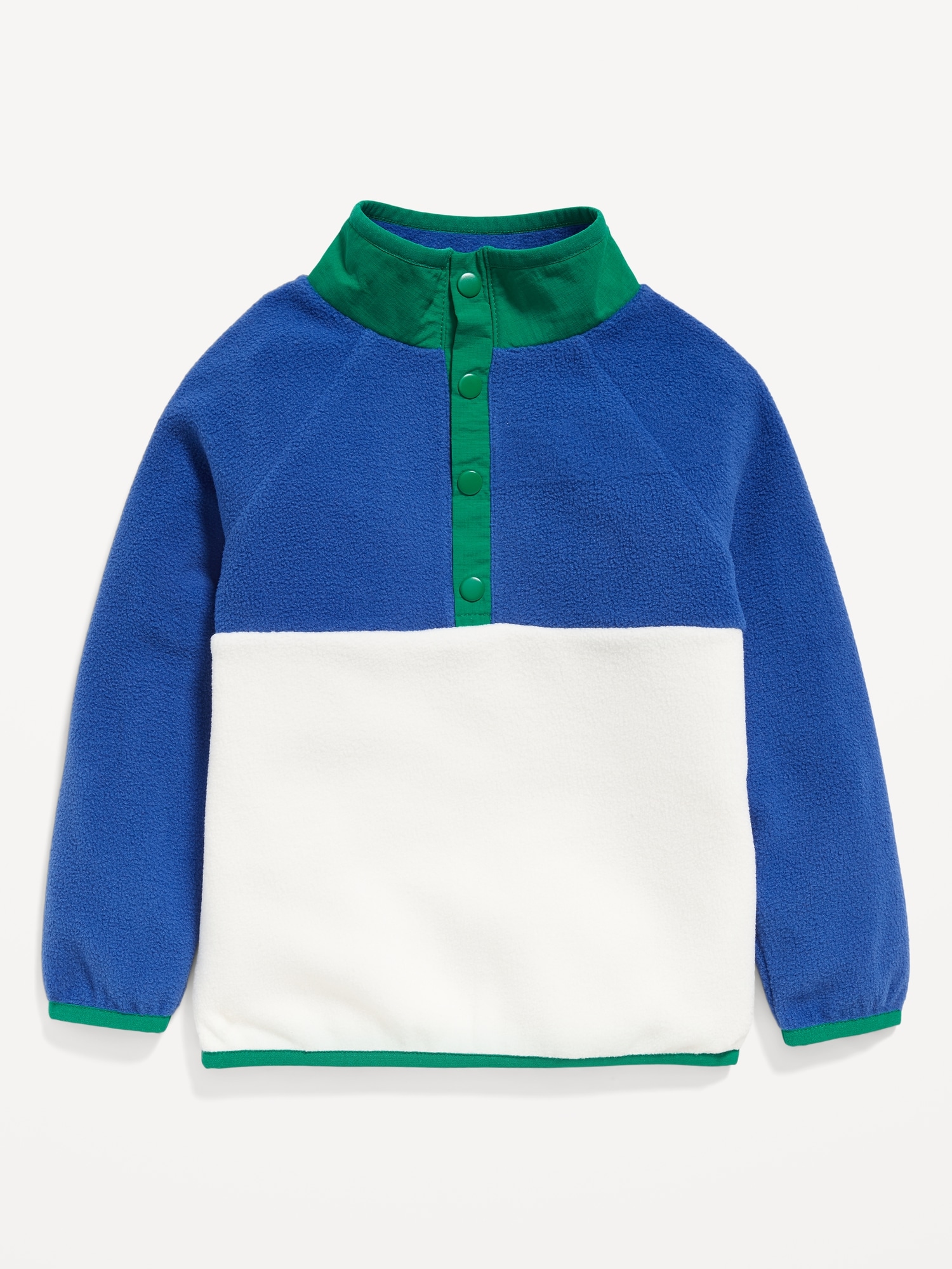 Micro Fleece Color-Block Pullover for Toddler Boys | Old Navy