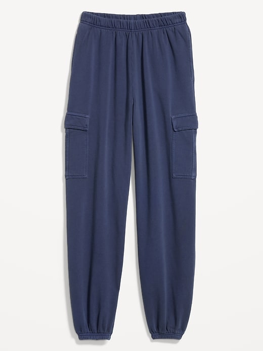Image number 4 showing, High-Waisted Cargo Sweatpants