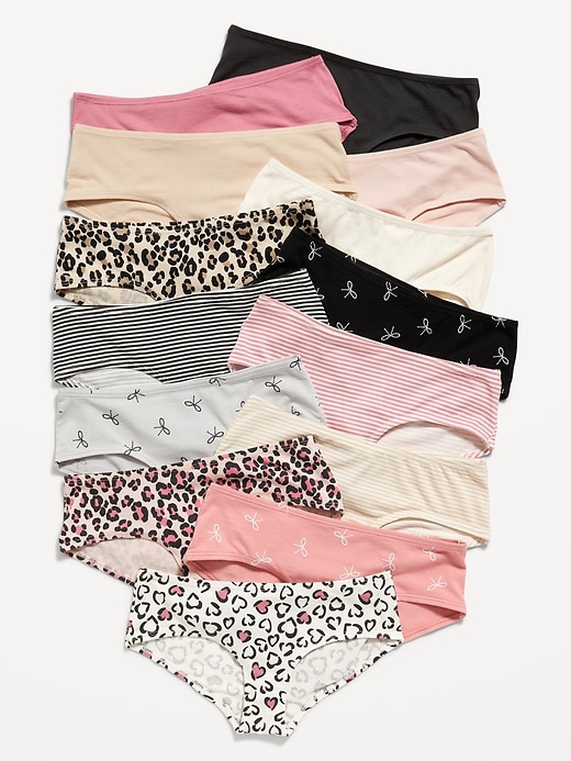 View large product image 1 of 1. Hipster Underwear 14-Pack for Girls
